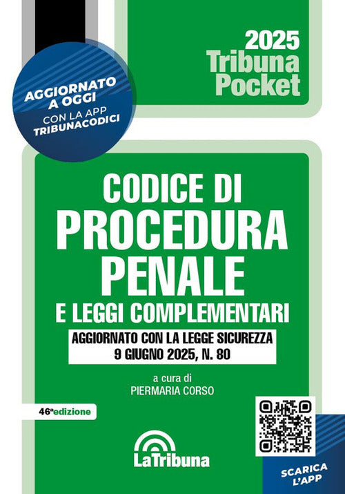 Codice di procedura penale e leggi complementari