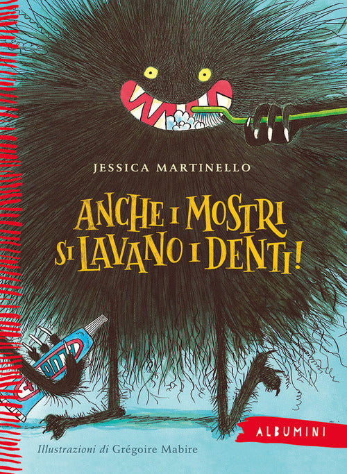 Cover of Anche i mostri si lavano i denti!
