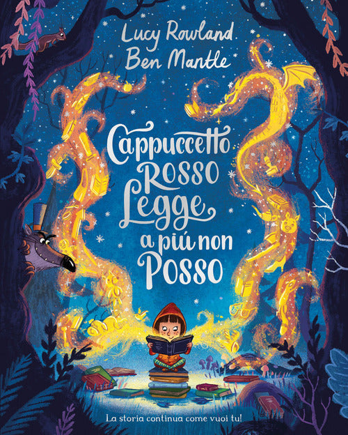 Cover of Cappuccetto Rosso legge a più non posso