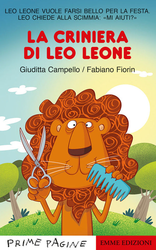 Cover of criniera di Leo leone. Stampatello maiuscolo