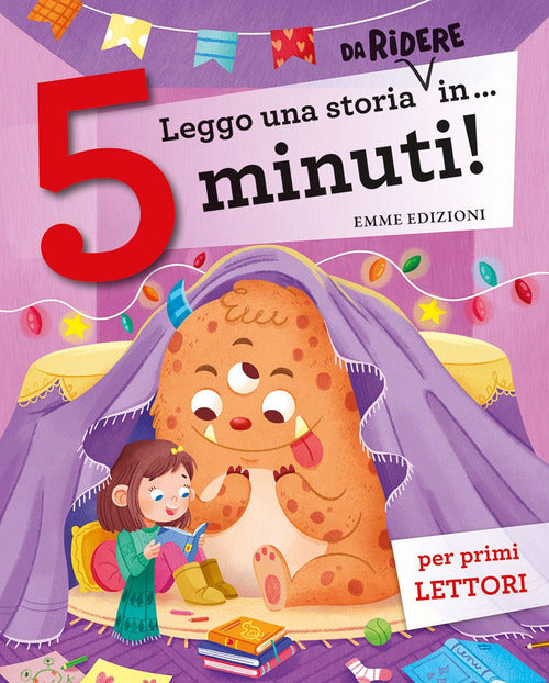 Cover of Leggo una storia da ridere in… 5 minuti! Stampatello maiuscolo
