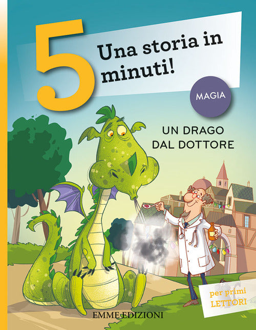 Cover of drago dal dottore. Stampatello maiuscolo