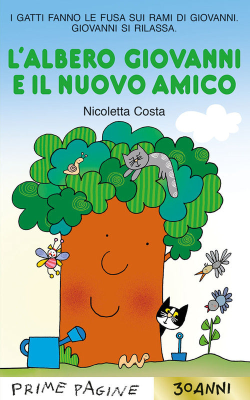 Cover of albero Giovanni e il nuovo amico. Stampatello maiuscolo