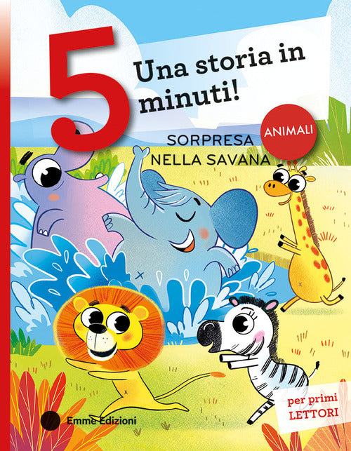 Sorpresa nella savana. Stampatello maiuscolo