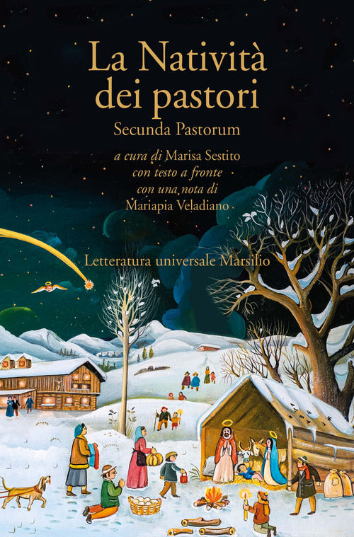 Cover of natività dei pastori. Secunda pastorum. Testo inglese a fronte