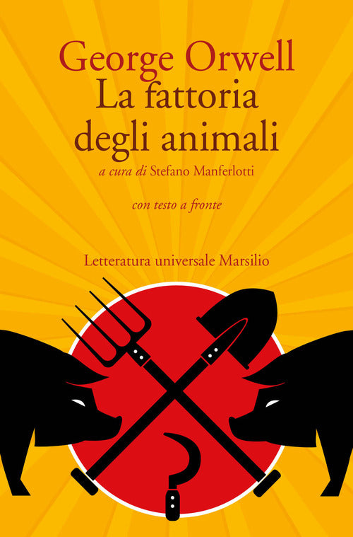 Cover of fattoria degli animali. Con testo a fronte