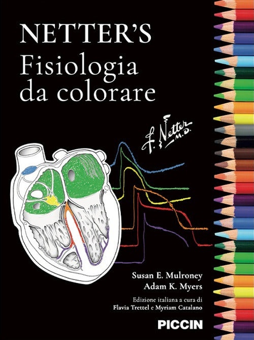 Cover of Netter's. Fisiologia da colorare
