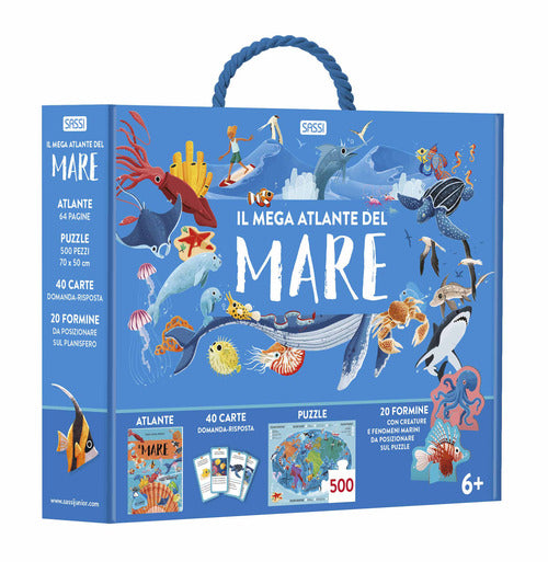 Cover of mega atlante del mare