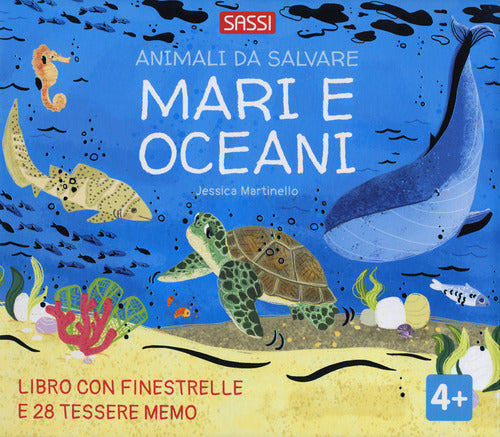 Cover of Mari e oceani. Animali da salvare