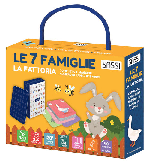 Cover of fattoria. Le 7 famiglie. Carte da gioco