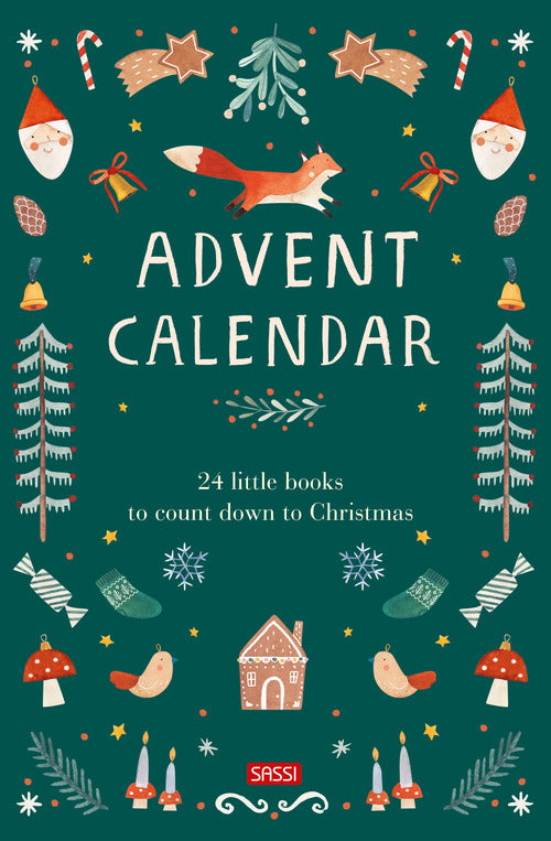 Advent calendar. 24 little books to count down to Christmas