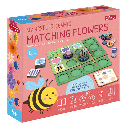 Matching flowers. My first logic games