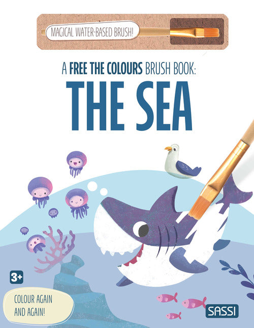 The sea. A free the colours brush book