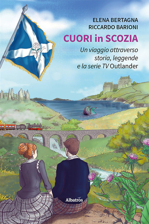 Cover of Cuori in Scozia. Un viaggio attraverso storia, leggende e la serie TV Outlander