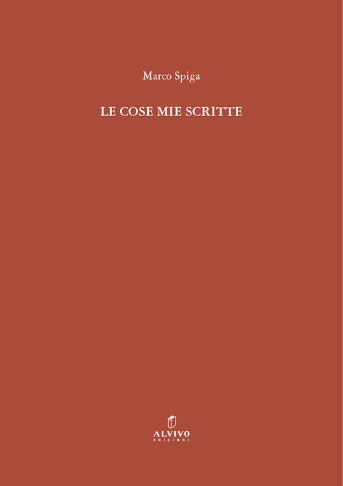 Le cose mie scritte