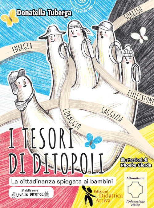 Cover of tesori di Ditopoli. La cittadinanza spiegata ai bambini