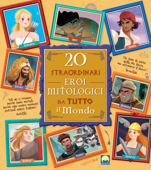Cover of 20 straordinari eroi mitologici da tutto il mondo