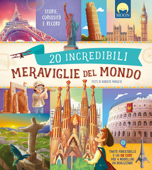 Cover of 20 incredibili meraviglie del mondo con elementi interattivi