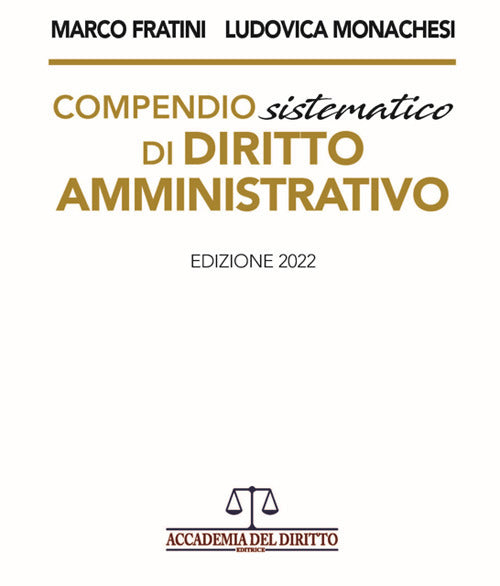 Cover of Compendio sistematico di diritto amministrativo