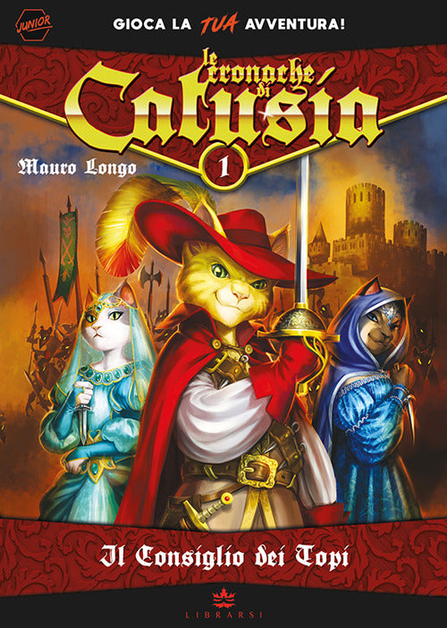 Cover of consiglio dei topi. Le cronache di Catusia. Libro game