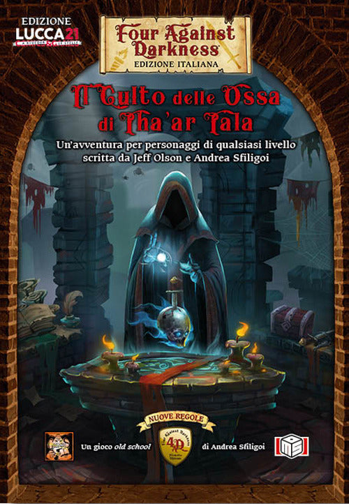 Cover of Four against darkness. Il culto delle ossa di Tha'ar tala