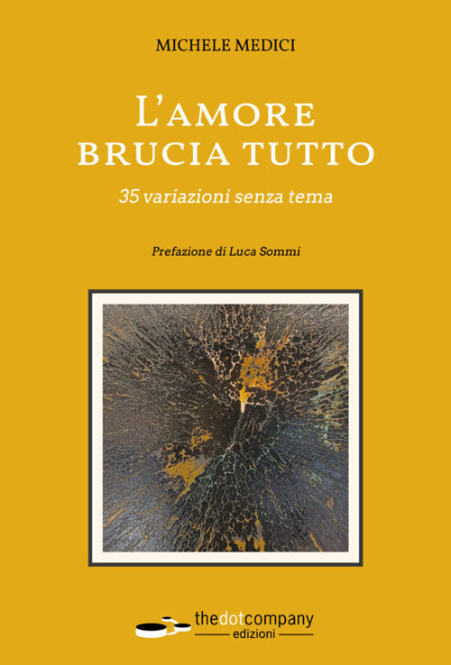 Cover of amore brucia tutto. 35 variazioni senza tema
