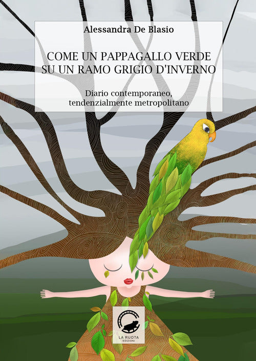Cover of Come un pappagallo verde su un ramo grigio d'inverno. Diario contemporaneo, tendenzialmente metropolitano