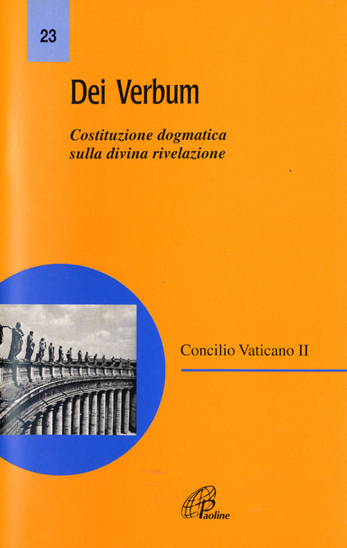 Cover of Dei Verbum. Costituzione dogmatica sulla divina rivelazione