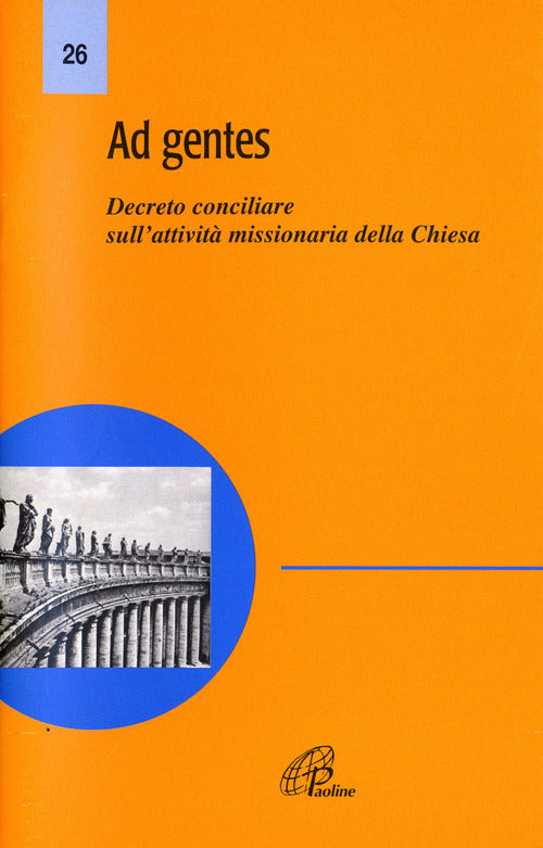 Cover of Ad gentes. Decreto conciliare sull'attività missionaria della Chiesa