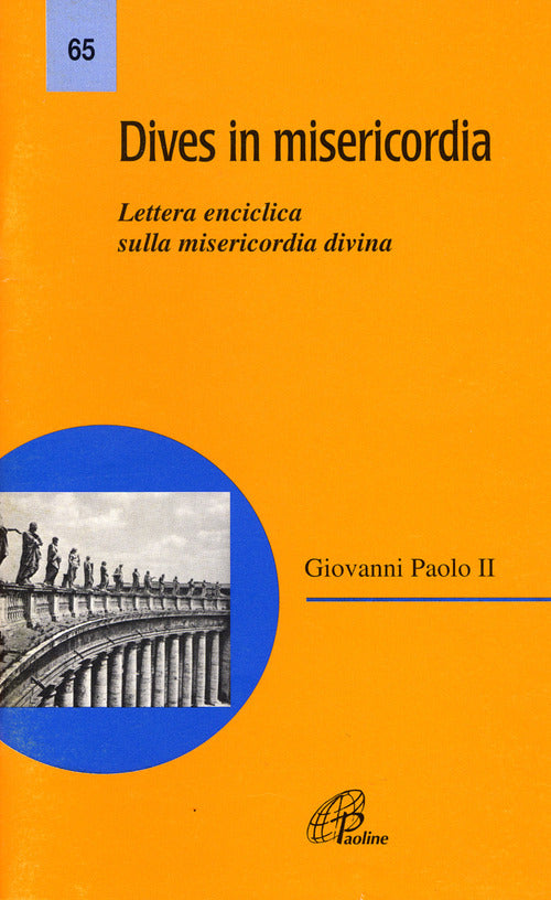Cover of Dives in misericordia. Lettera enciclica sulla misericordia divina