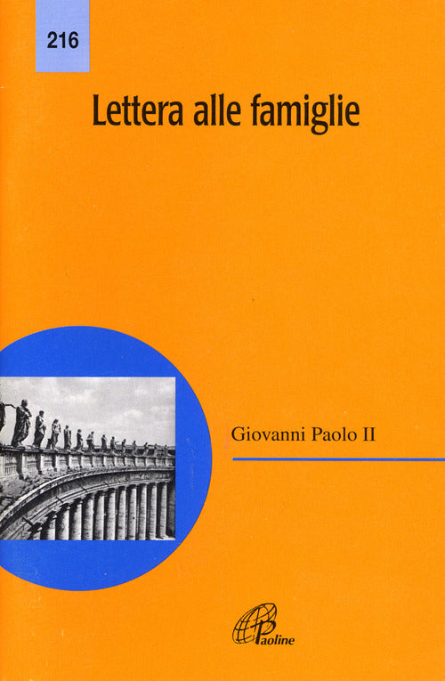Cover of Lettera alle famiglie