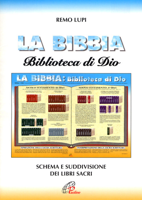 Cover of Bibbia biblioteca di Dio. Schema e suddivisione dei libri sacri
