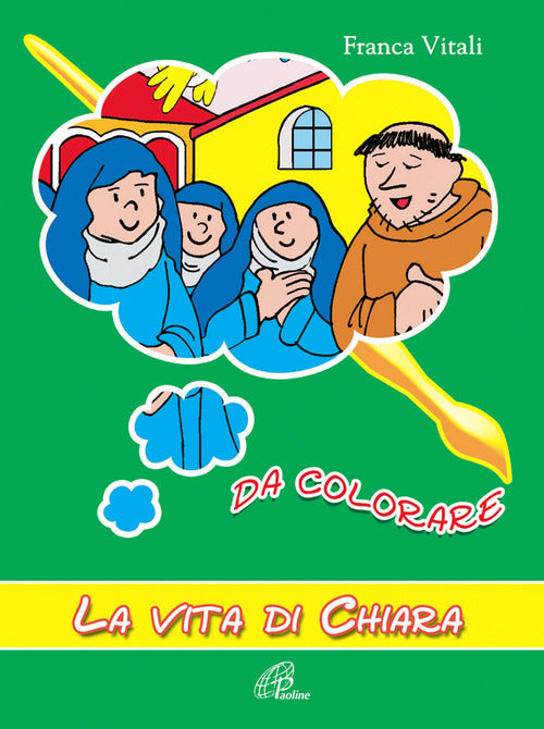 Cover of vita di Chiara. Da colorare