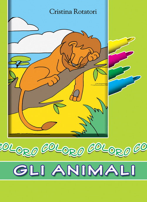 Cover of Coloro gli animali
