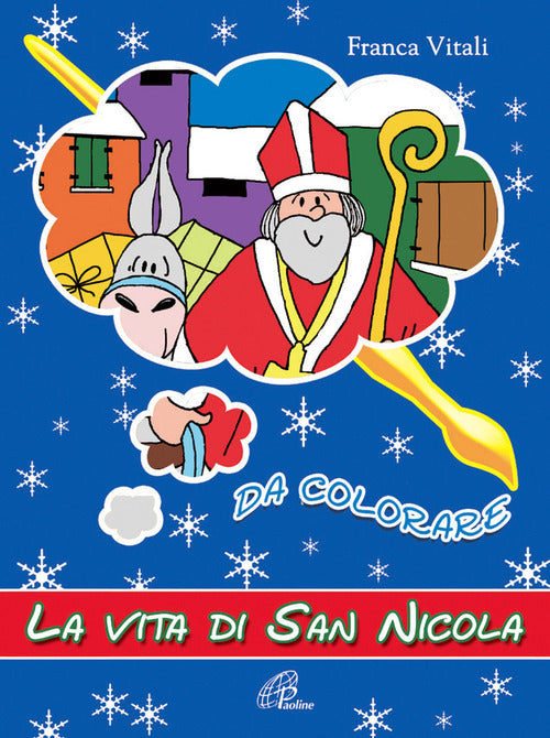 Cover of vita di San Nicola. Da colorare