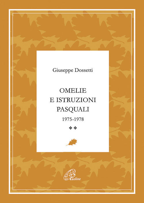 Cover of Omelie e istruzioni pasquali 1975-1978