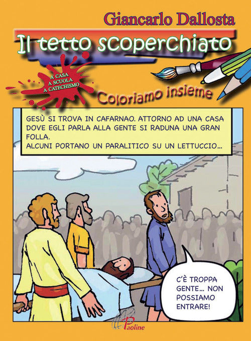 Cover of tetto scoperchiato. Coloriamo insieme