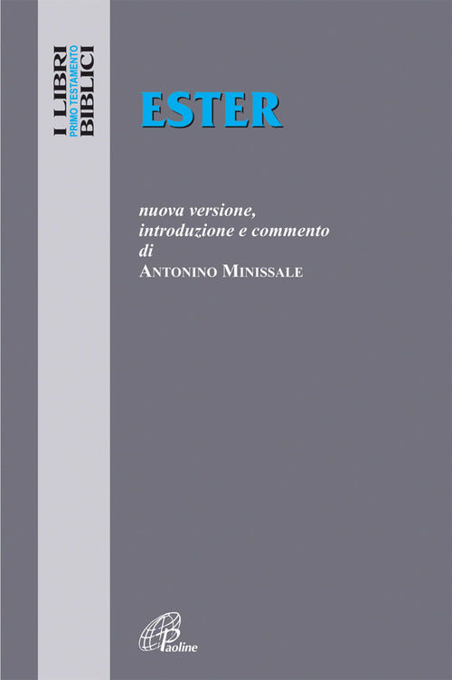 Cover of Ester. Nuova Versione, introduzione e commento