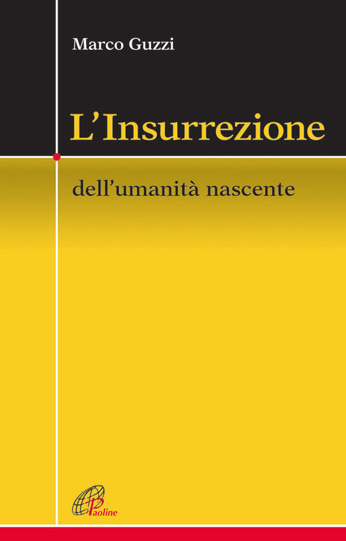 Cover of Insurrezione. Dell'umanità nascente