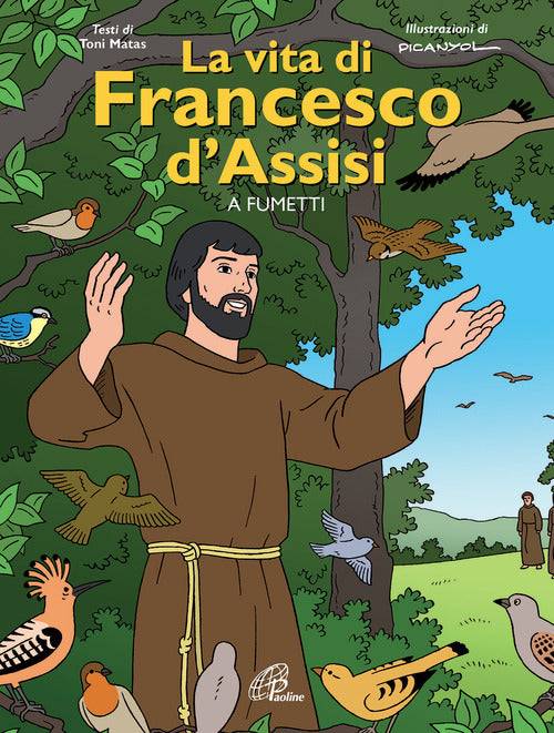 Cover of vita di Francesco d'Assisi a fumetti