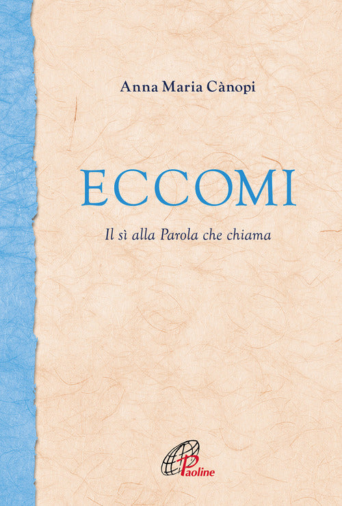 Cover of Eccomi. Il sì alla Parola che chiama