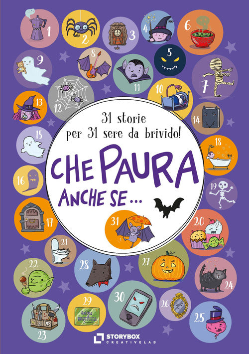 Cover of Che paura, anche se... 31 storie per 31 sere da brivido!