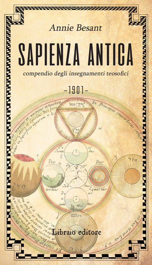 Cover of Sapienza antica. Compendio degli insegnamenti teosofici