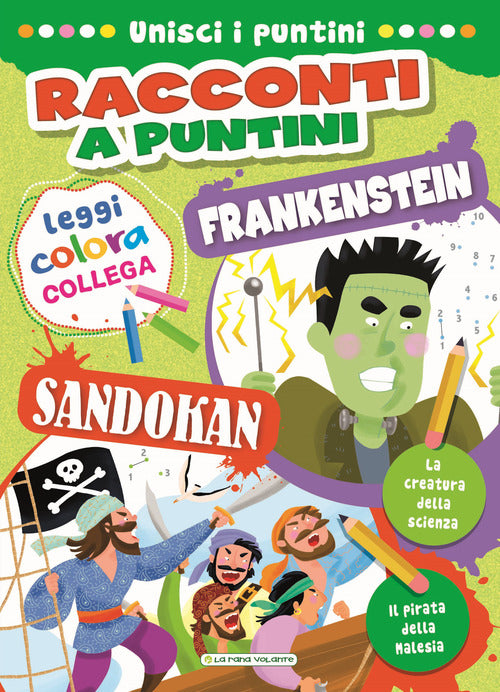 Cover of Sandokan-Frankenstein. Racconti a puntini