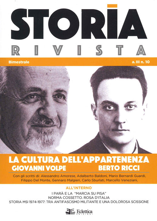 Cover of Storia Rivista