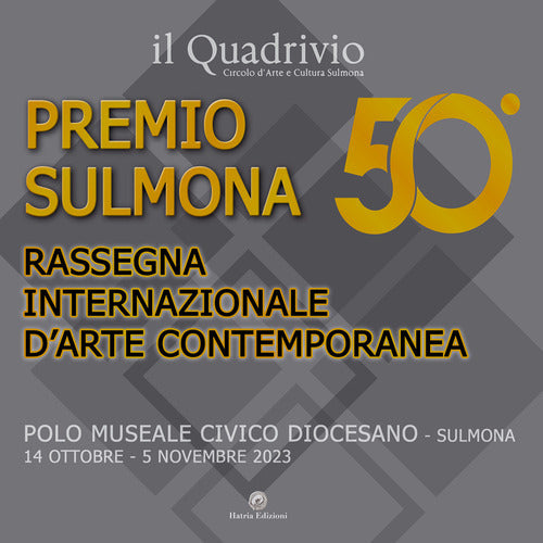 Cover of 50° Premio Sulmona. Rassegna internazionale d'arte contemporanea