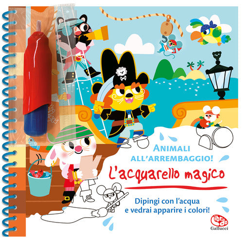 Animali all'arrembaggio! L'acquarello magico