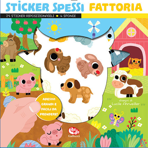 Fattoria. Sticker spessi