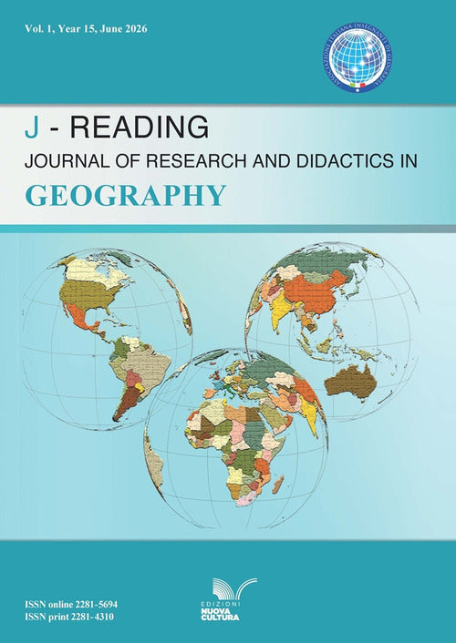 J-Reading. Journal of research and didactics in geography. Vol. 1