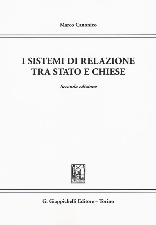 I sistemi di relazione tra stato e chiese
